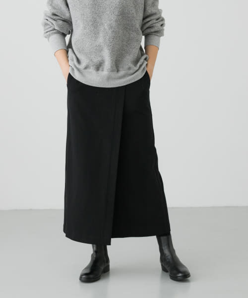 ストレートカットラップスカート