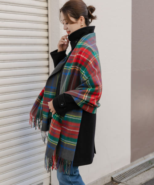 『佐藤栞里さん着用』TWEED MILL　ストール