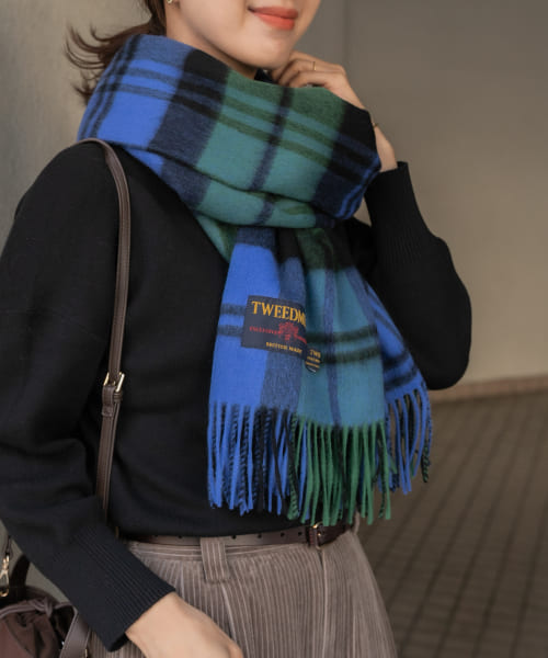 『佐藤栞里さん着用』TWEED MILL　ストール