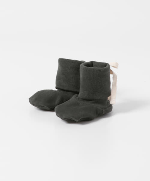 GRAY LABEL　BABY RIBBED BOOTIES