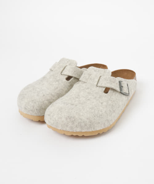 BIRKENSTOCK　BOSTON FELT-EGGSHELL M
