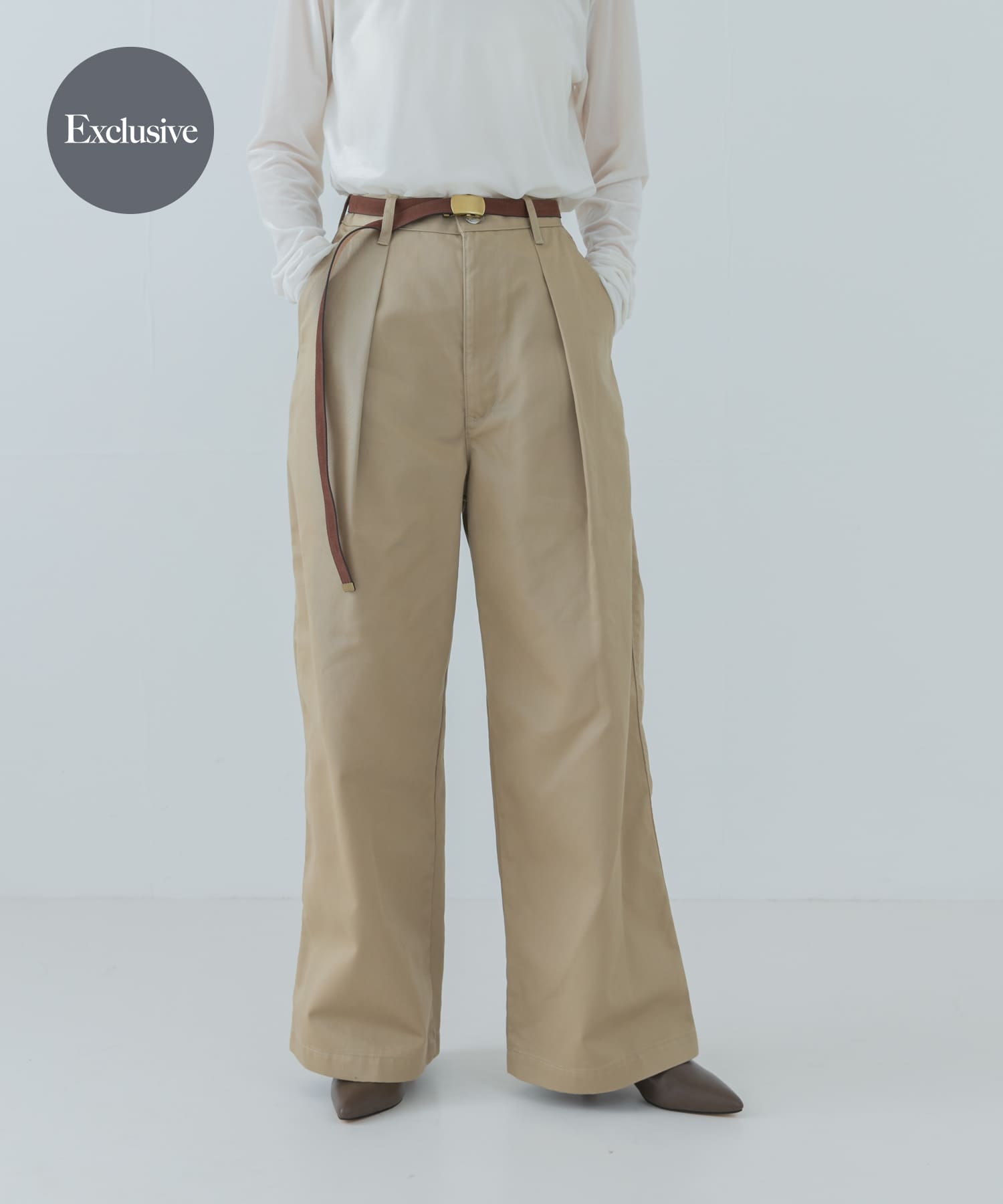 別注』SHIOTA×URBAN RESEARCH WIDE CINOH PANTS[UW44-1180-C