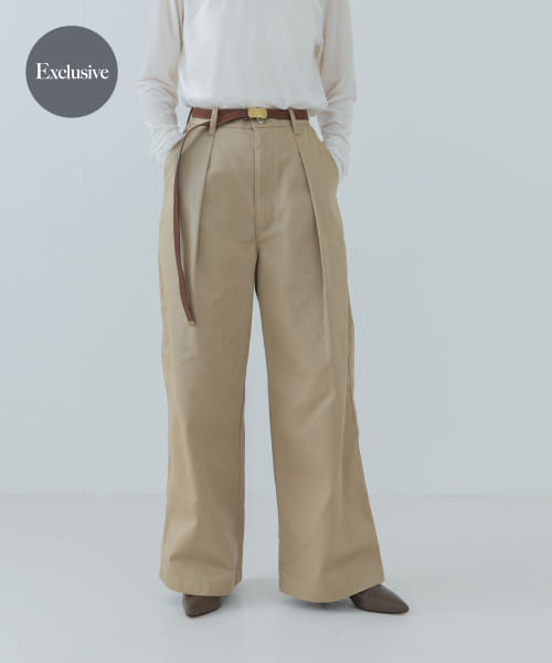 『別注』SHIOTA×URBAN RESEARCH　WIDE CINOH PANTS