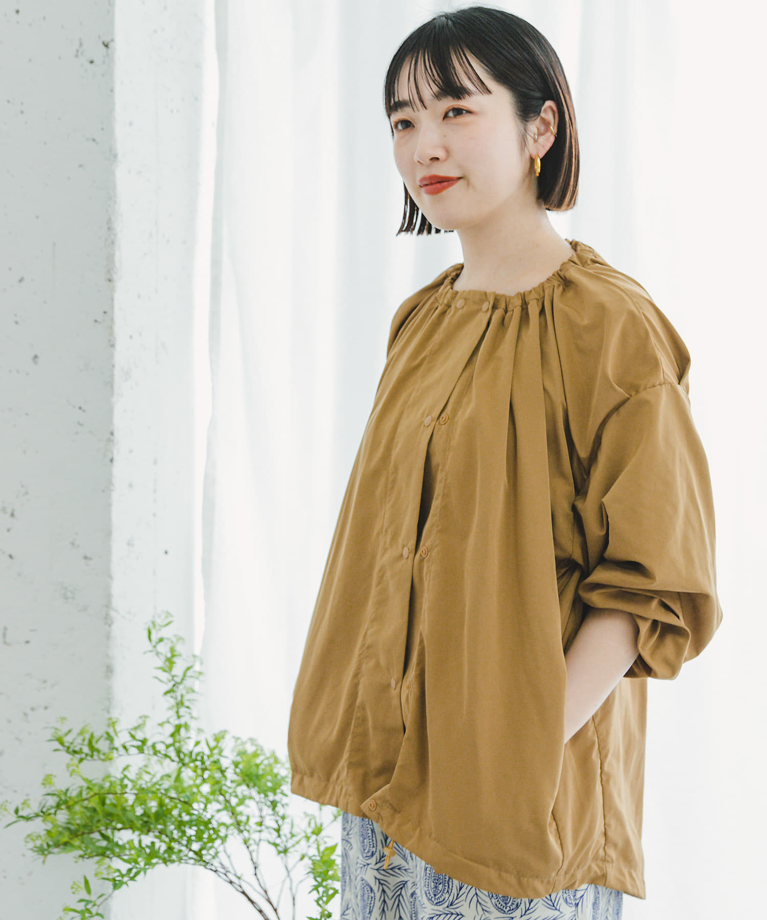 ポケッタブルノーカラーブルゾン[IT44-27A012]｜URBAN RESEARCH公式ファッション通販