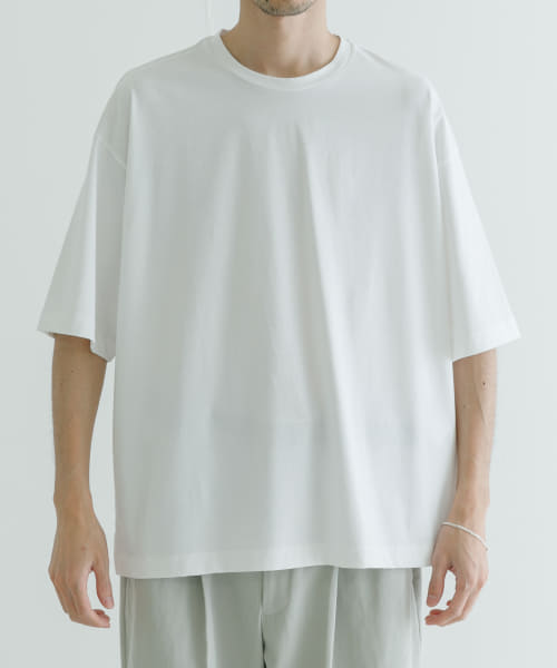 YLEVE　ORGANIC CTN BIO LOOSE T-SHIRTS