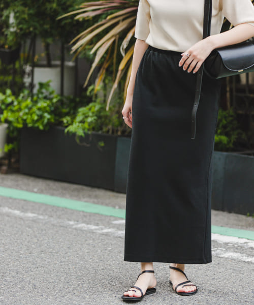 [ITEMS][リブロングスカート]