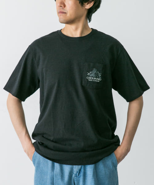 patagonia　ChouinardCrestPocketRe-T-Shirts