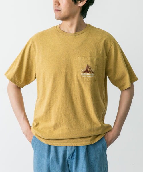 patagonia　ChouinardCrestPocketRe-T-Shirts