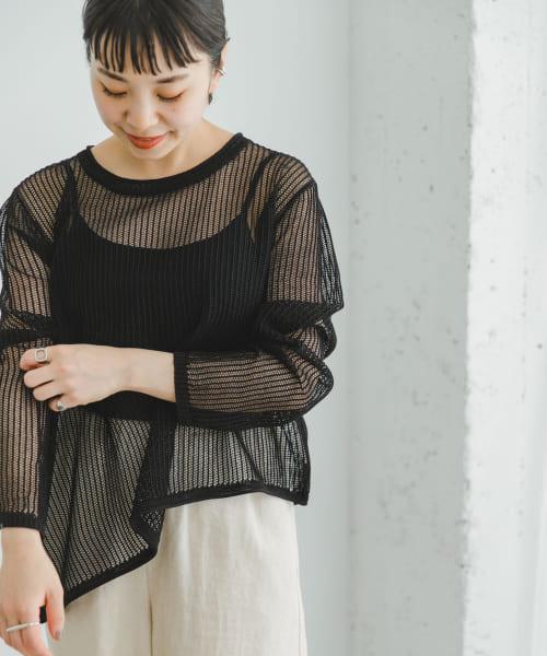 [ITEMS][メッシュニットプルオーバー]