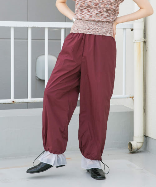 [KBF][ドロストレイヤードパンツ]