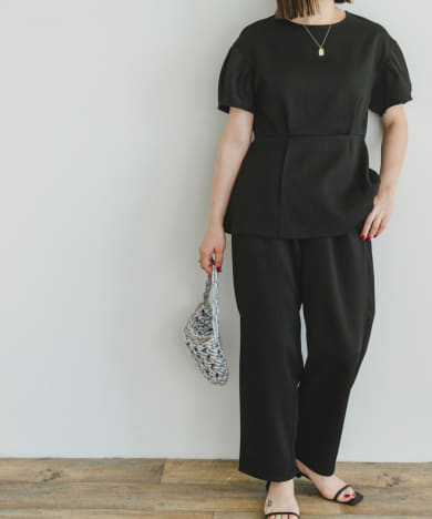 URBAN RESEARCH DOORS セットアップ ペプラムトップス