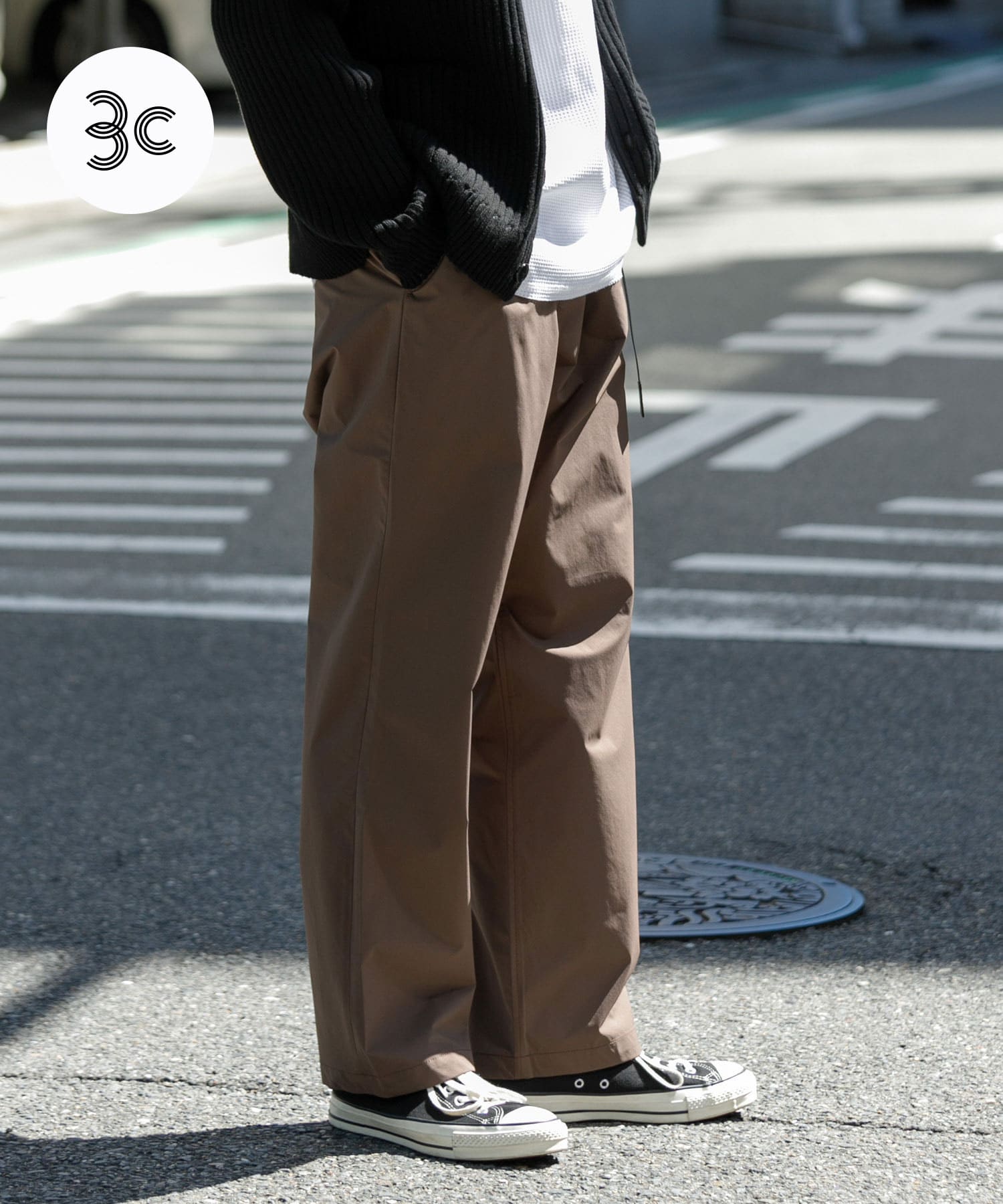 別注』Gramicci SOLOTEXギャバストレッチPANTS[UM46-GMP4-F1001