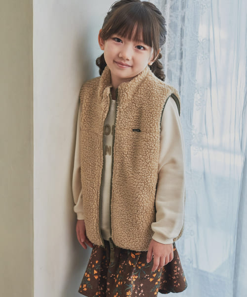 リバーシブルボアベスト(KIDS)