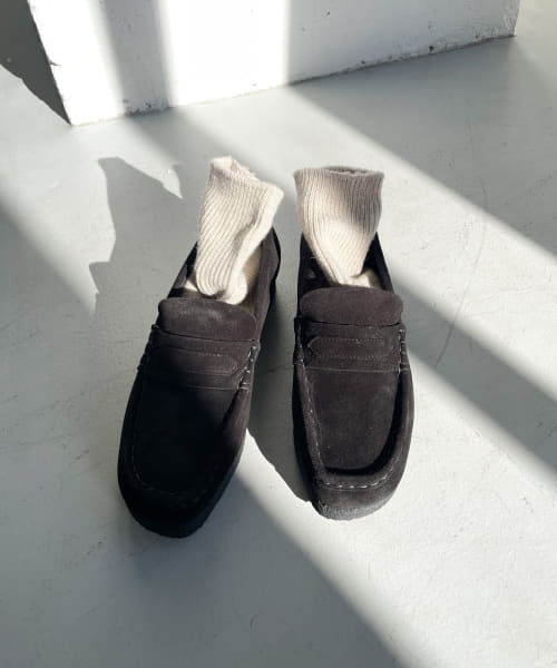 Clarks　WallabeeLoafer