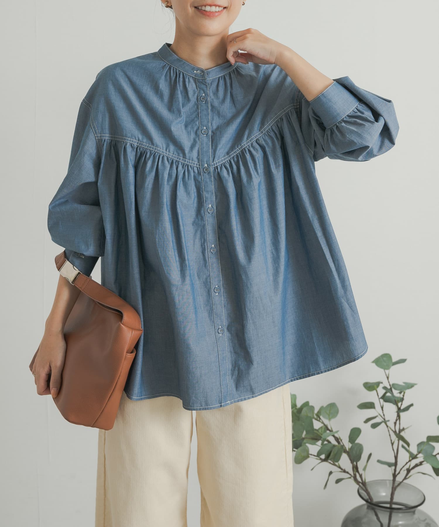 ダンガリーステッチシャツ[DR46-23W102]｜URBAN RESEARCH公式ファッション通販