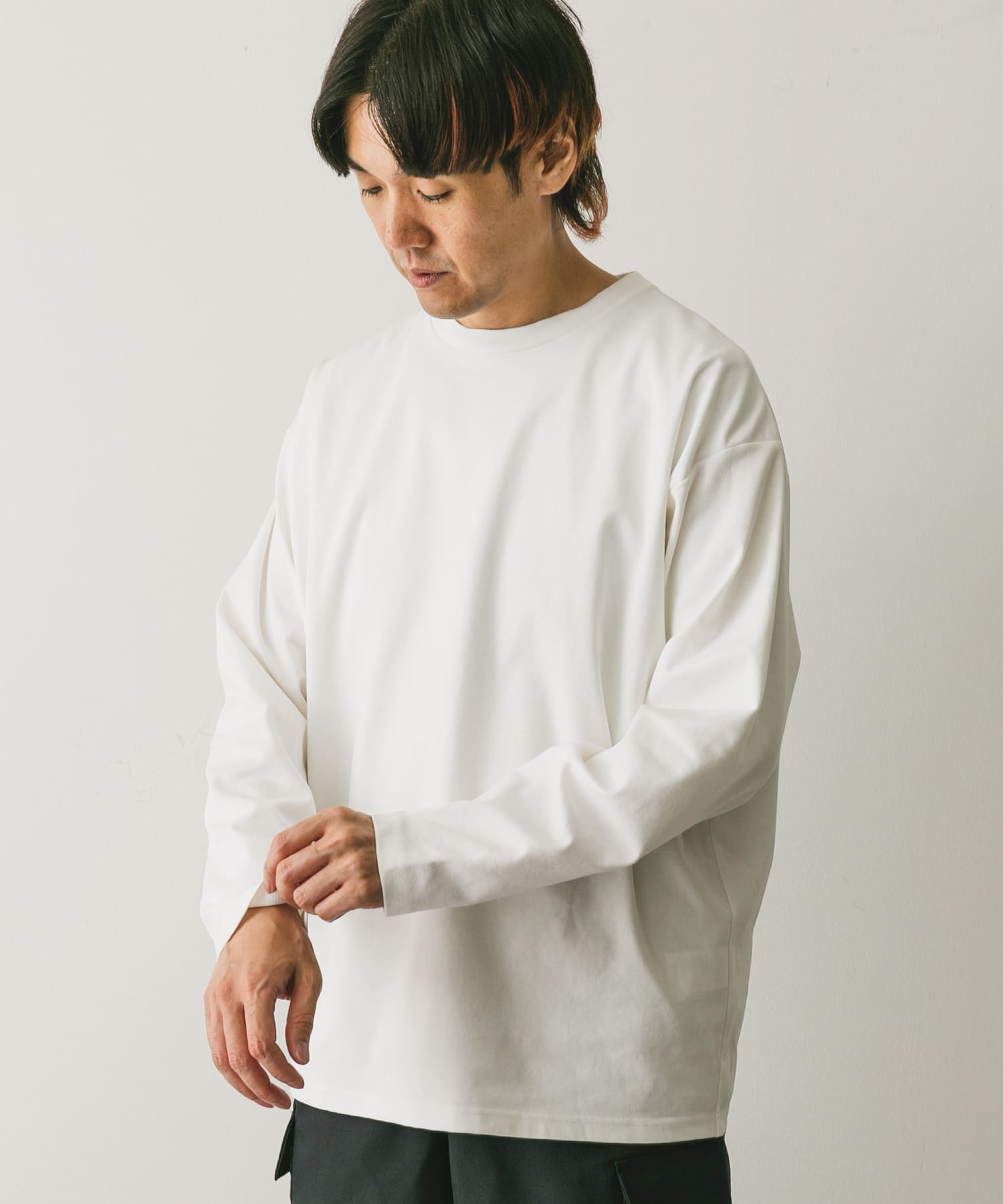 ドレスポンチロングスリーブ Tシャツ[DR46-11X605]｜URBAN