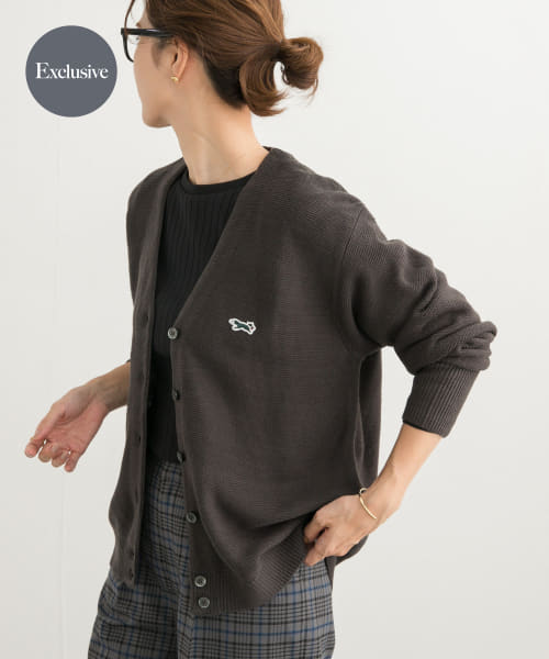 『WEB/一部店舗限定カラー』『別注』PENNEYS　THE FOX Vネックニットカーディガン