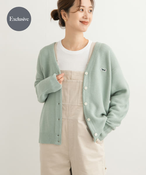 『WEB/一部店舗限定カラー』『別注』PENNEYS　THE FOX Vネックニットカーディガン