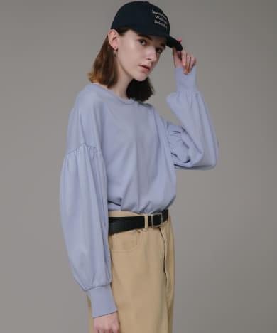WEB限定』USAコットン袖ボリュームロングTシャツ[LA46-21R802]｜URBAN RESEARCH公式ファッション通販