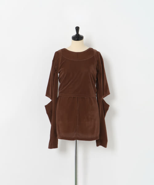 [LAATO][velor layered t-shirts]