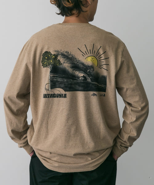 patagonia　Ms Long-Sleeve Earthsuits Re-T-shirts