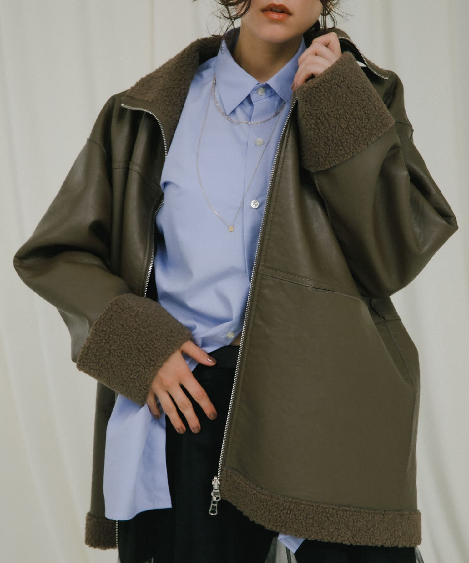TORRAZZO DONNA レザー×ボア リバーシブルコート[RW47-6253-323]｜URBAN RESEARCH公式ファッション通販