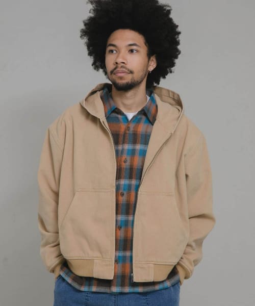 [Sonny Label][ダックフーデッドショートブルゾン]