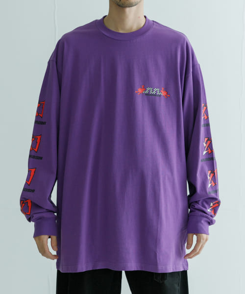 SHIDEN　Long-Sleeve Crew Neck T-shirts