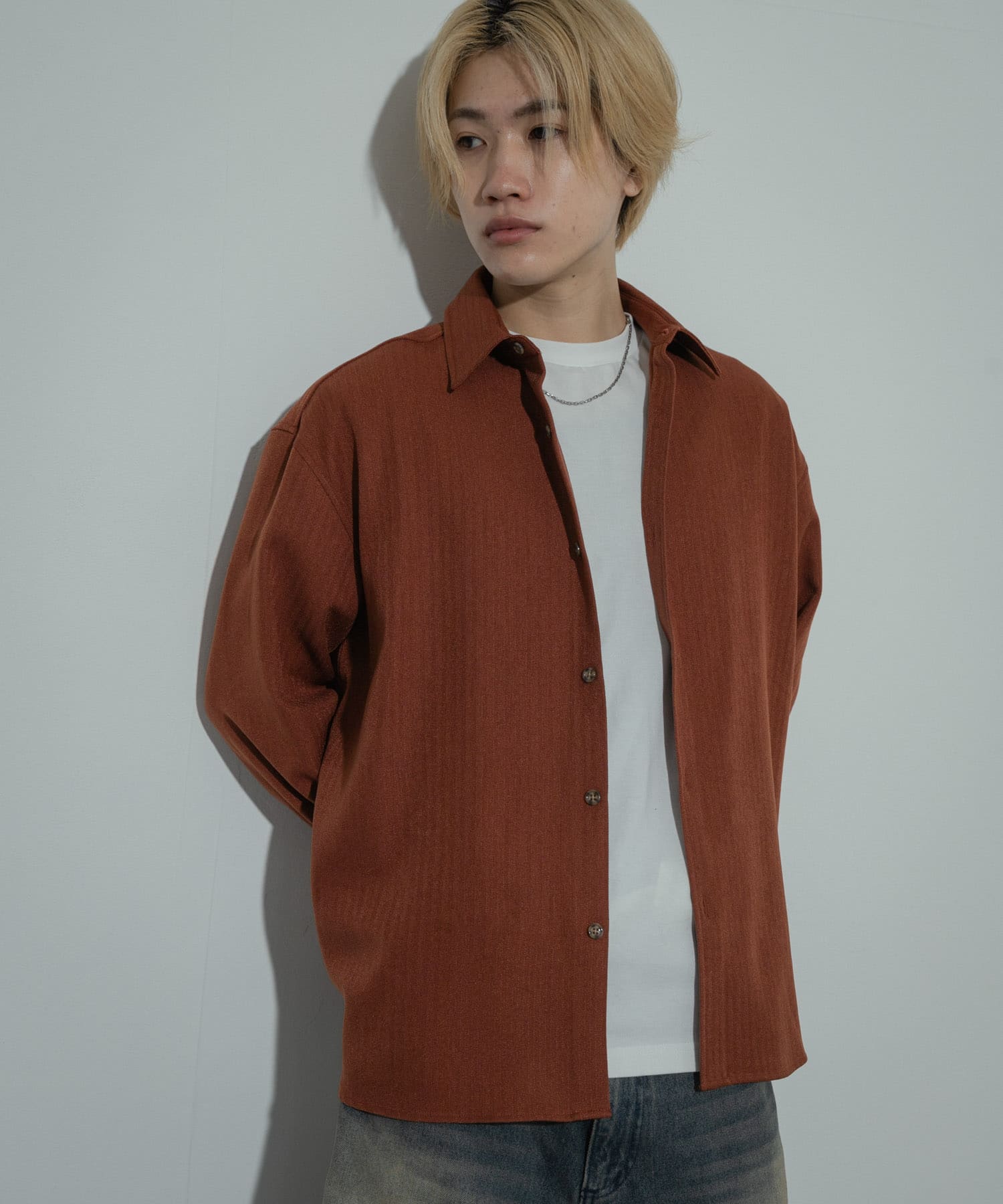 ヘリンボーンレギュラーカラーシャツ[AA47-13S104]｜URBAN RESEARCH公式ファッション通販