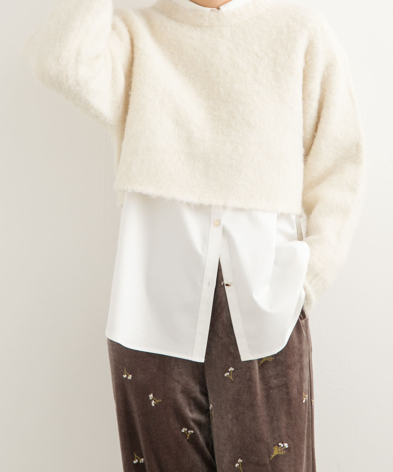 ゴールドボタンチュニックシャツ[DR47-23R105]｜URBAN RESEARCH