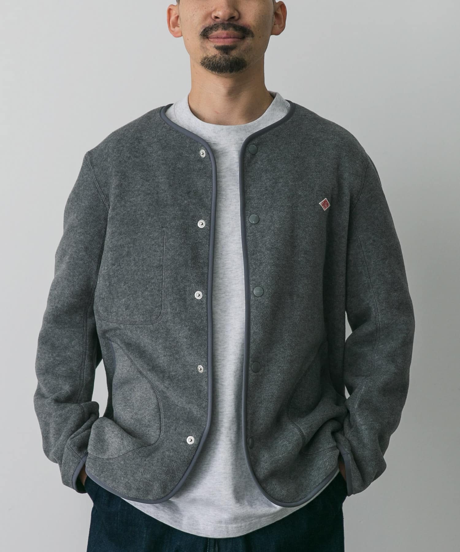 DANTON FLEECE COLLARLESS JACKET[DM47-JD-8939]｜URBAN RESEARCH公式ファッション通販