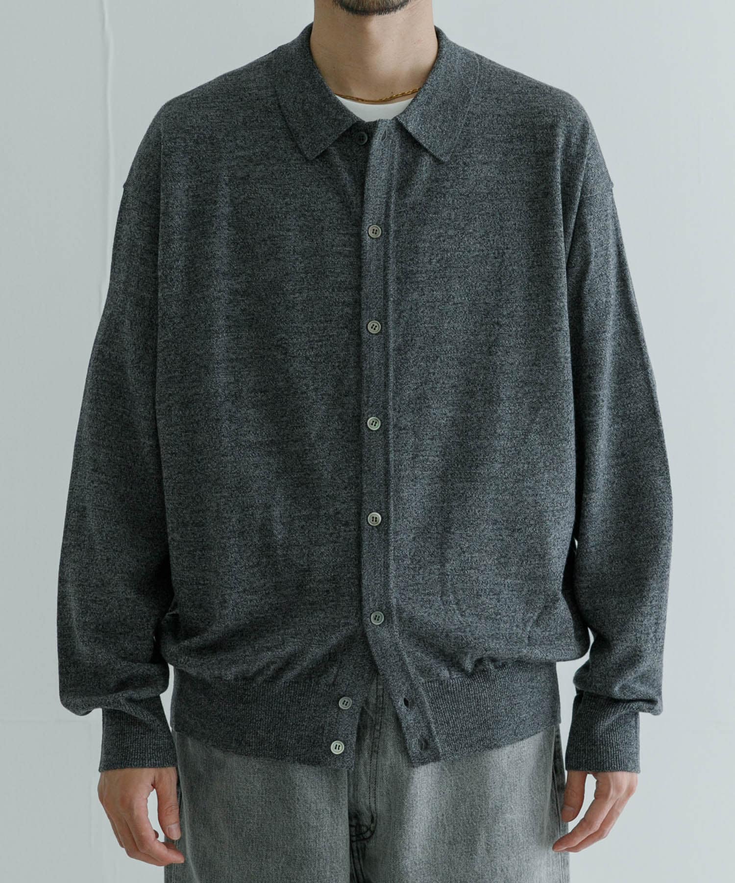 熱販売 crepuscule H-G RESEARCH Shirts[UM46-2403-009]｜URBAN Knit トップス