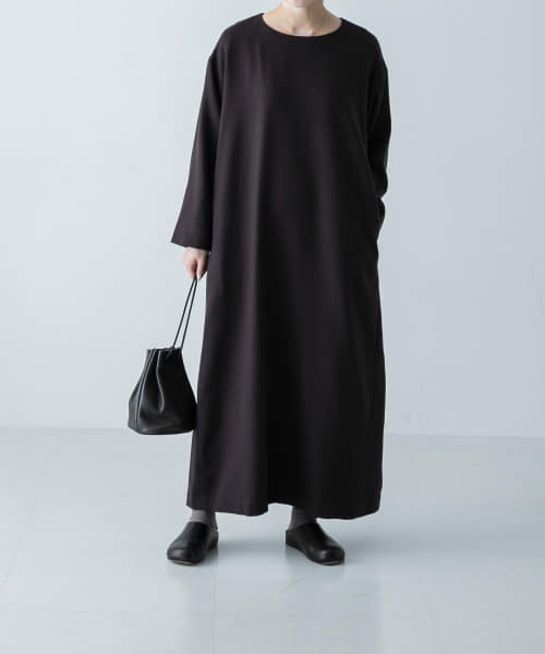 WIRROW　Botany wool dress