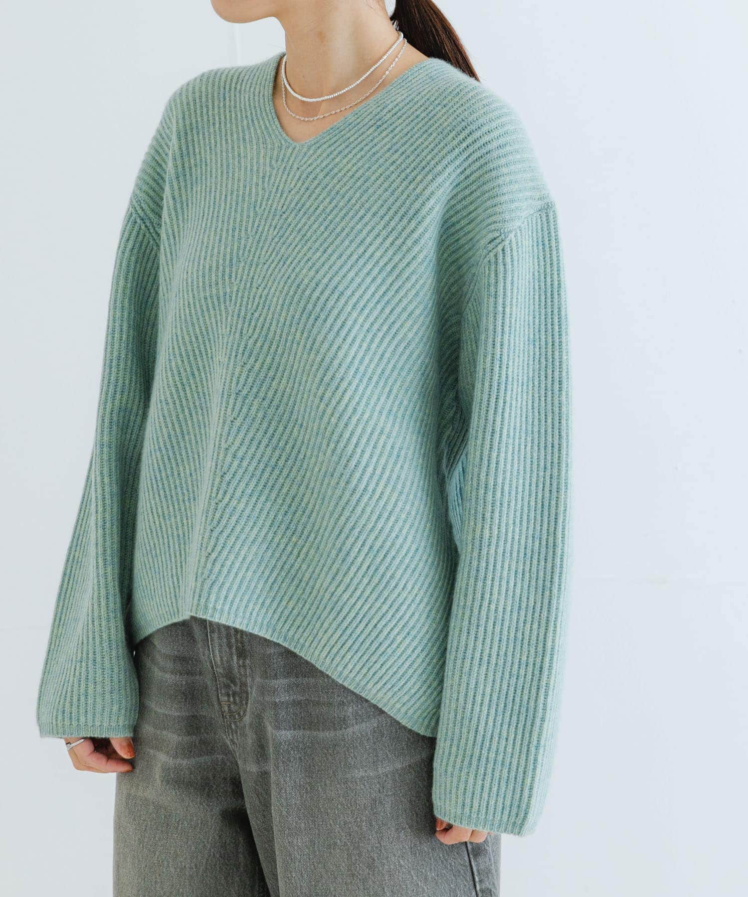 HAMILTON WOOL 畦Vネックニット[UR47-22T018]｜URBAN RESEARCH公式ファッション通販