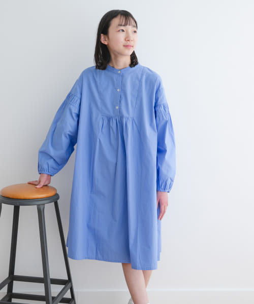 『WEB/一部店舗限定』切替ギャザーAラインワンピース(KIDS)