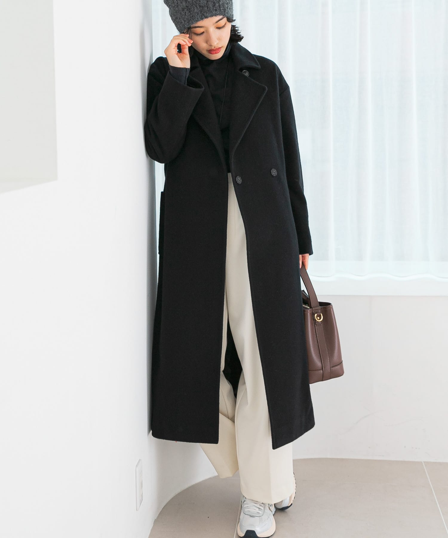 URBAN RESEARCH ROSSO WOMEN（アーバンリサーチ ロッソ）の「【予約】カシミヤ混スタンダードチェスターコート（）」 - WEAR