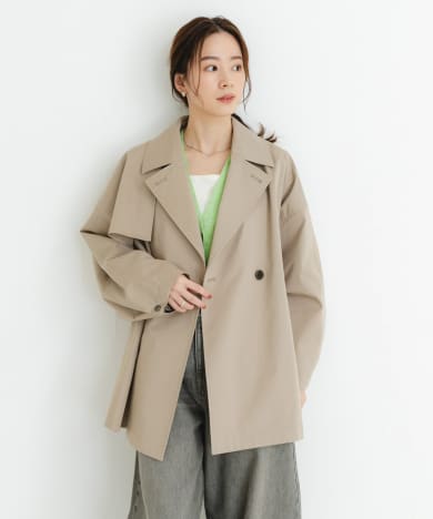 【売れ筋】 new ミドル丈トレンチテントコート[URA4-27T001]｜URBAN basic ジャケット・アウター