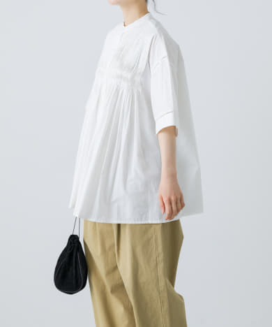 INDIA INDUSTRY　PIN TUCK SHIRTS