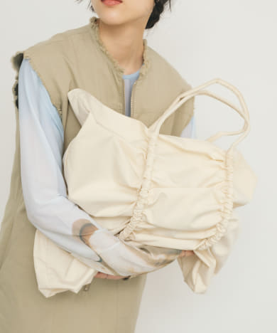 ビッグショルダーギャザーBAG