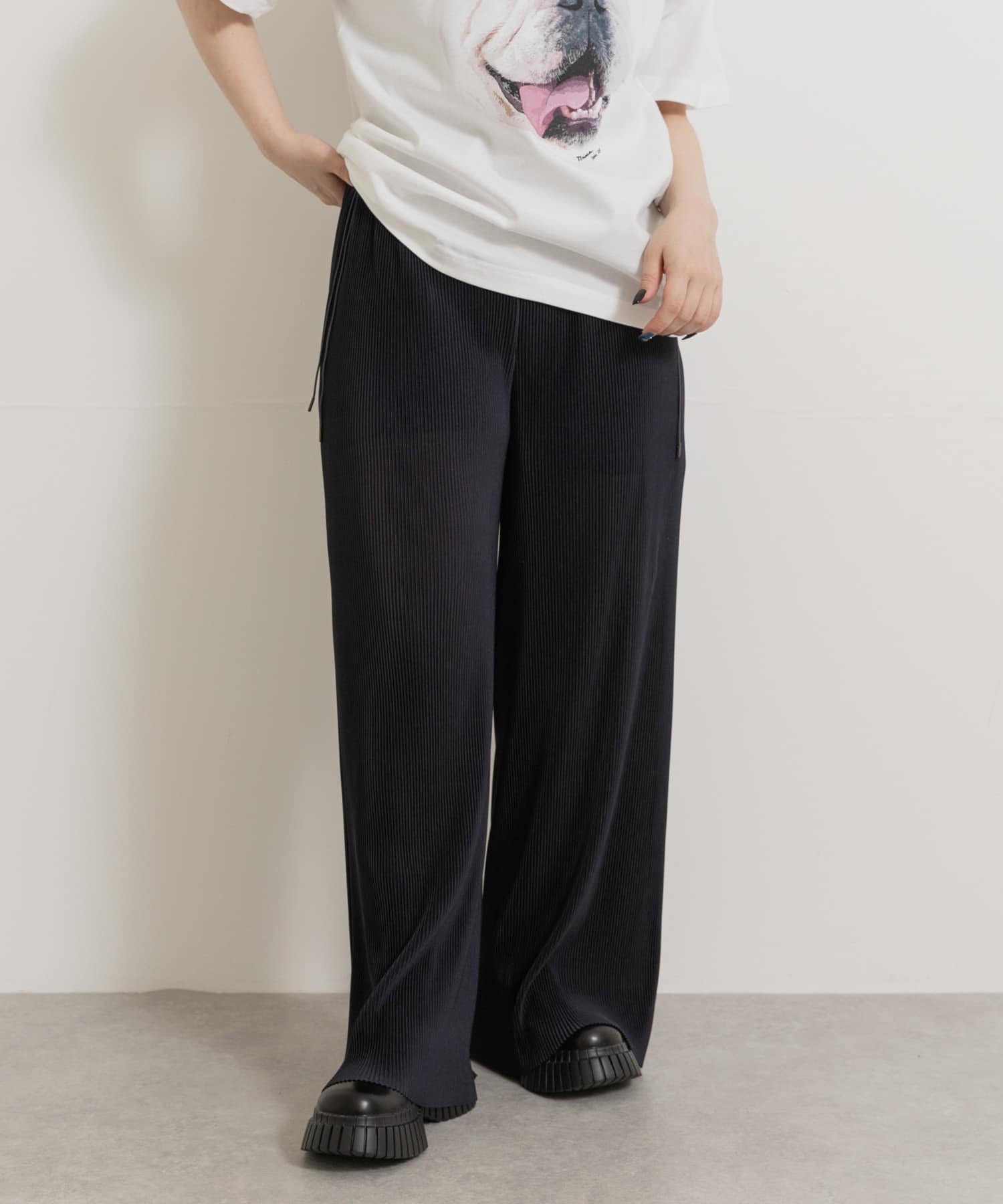 JULIUS RY/CO CLOTH シームドクロッチパンツ ver.2 (BLACK