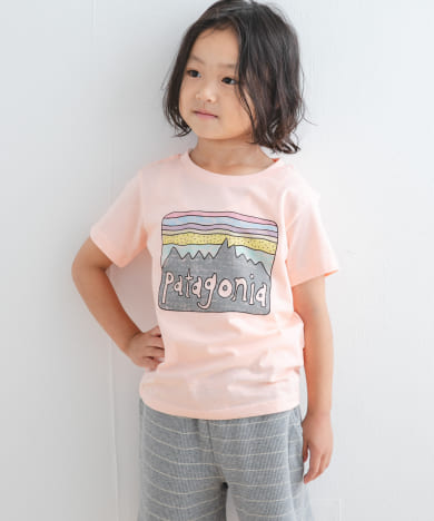 patagonia　Baby Fitz Roy T-shirts(KIDS)