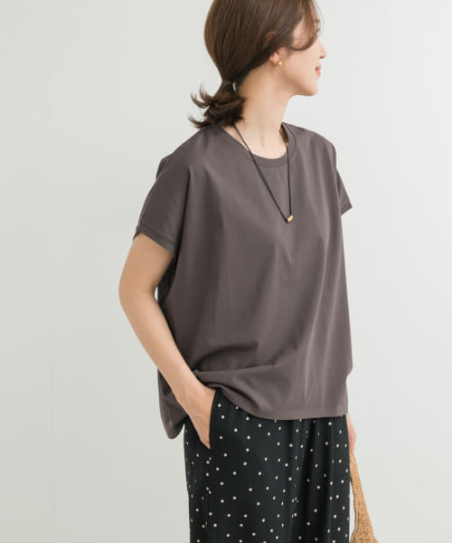 『UR TECH』汗染み防止ドルマンTシャツ