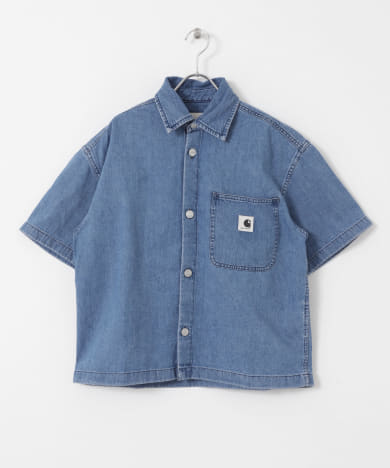 carhartt　W SHORT-SLEEVE LOVILIA SHIRTS