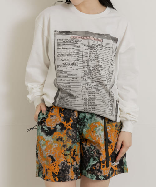 TONY　TONY GRILL LONG-SLEEVE T-SHIRTS