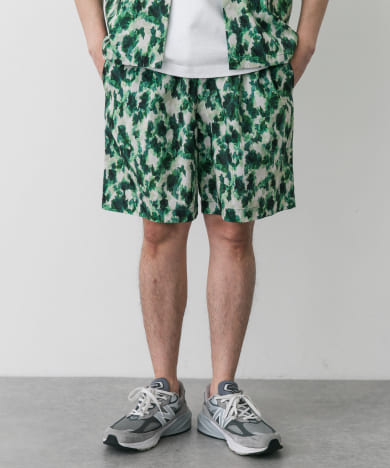 Snow Peak Apparel　Printed Quick Dry Shorts