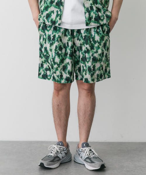 Snow Peak Apparel　Printed Quick Dry Shorts