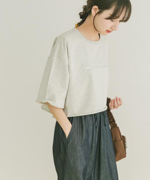 ハクプリントロゴTシャツ