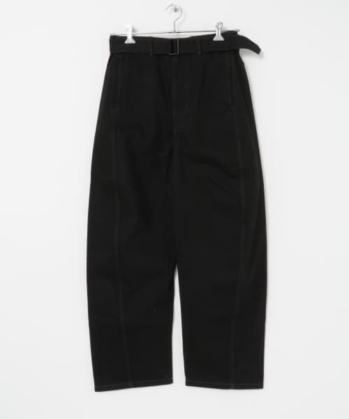 LEMAIRE　TWISTED BELTED PANTS