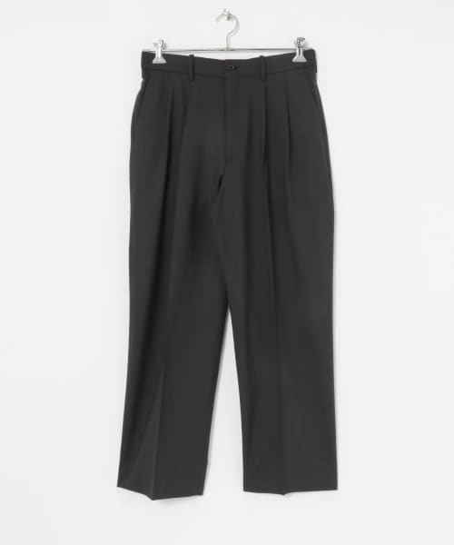 MARKAWARE　DOUBLE PLEATED TROUSERS