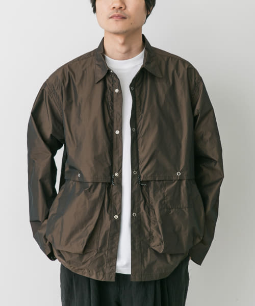 ENDS and MEANS　Utility Light Shirts Jacket